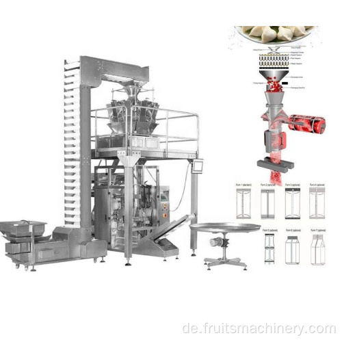 Snackmuttern Automatische Milchpulverbeutelverpackungsmaschine